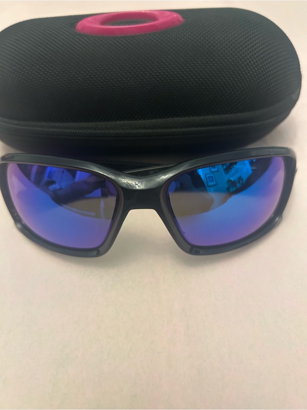 Polarized Men’s Sunglasses - Blue Mirror Lenses